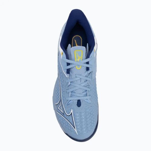 Кросівки тенісні жіночі Mizuno Wave Exceed Tour 6 CC bel air blue/ bellwether blue/ white