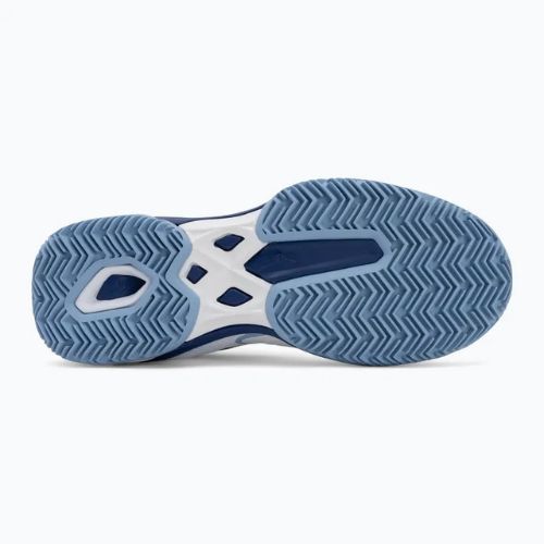 Кросівки тенісні жіночі Mizuno Wave Exceed Light 2 CC white/ bellwether blue/ bel air blue