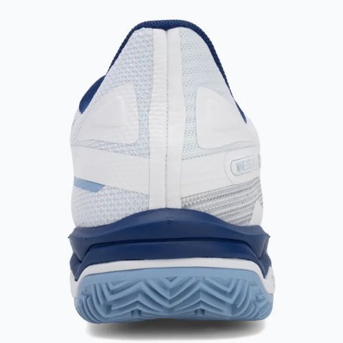 Кросівки тенісні жіночі Mizuno Wave Exceed Light 2 CC white/ bellwether blue/ bel air blue
