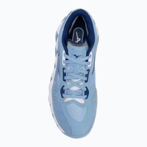 Кросівки тенісні жіночі Mizuno Wave Enforce Tour 2 CC bel air blue/ white/ bellwether blue