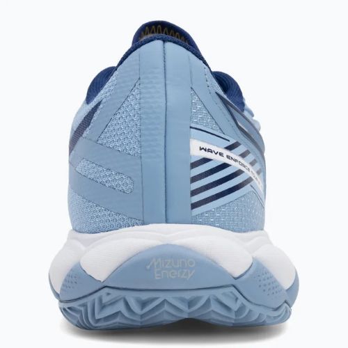 Кросівки тенісні жіночі Mizuno Wave Enforce Tour 2 CC bel air blue/ white/ bellwether blue