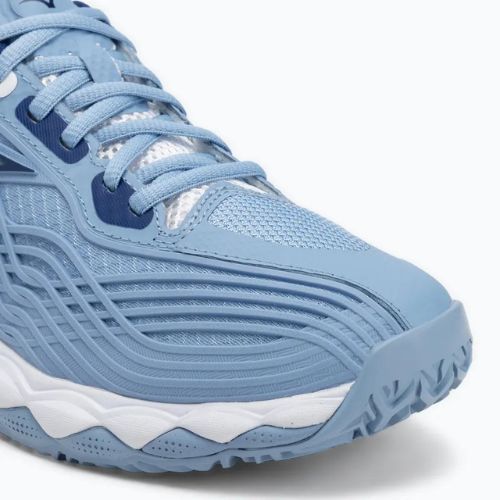 Кросівки тенісні жіночі Mizuno Wave Enforce Tour 2 CC bel air blue/ white/ bellwether blue