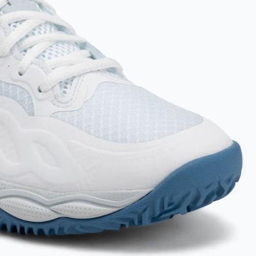 Кросівки тенісні жіночі Mizuno Wave Enforce Court CC white/ parisian blue/ plein air