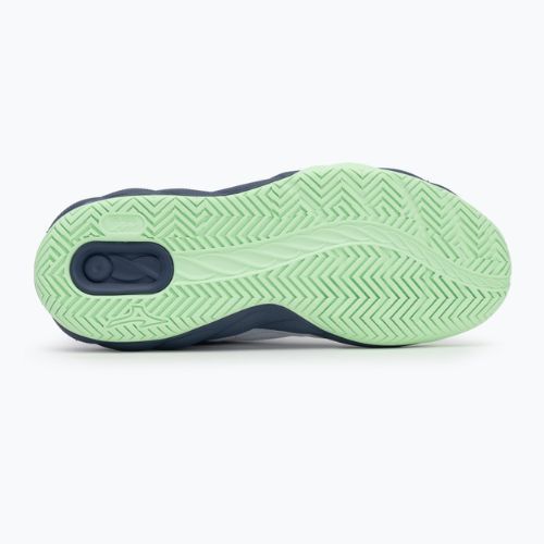 Кросівки тенісні чоловічі Mizuno Wave Enforce Court AC white/ vintage indigo/ neo mint