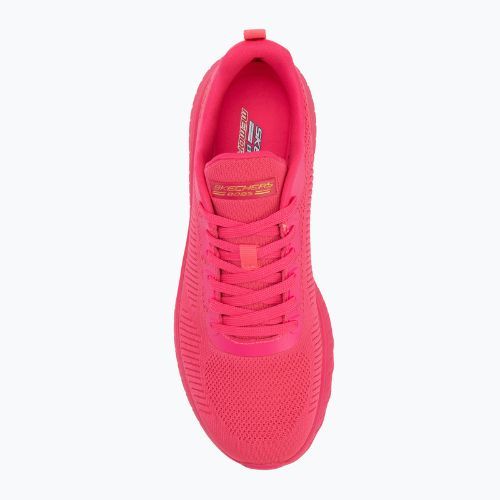 Кросівки жіночі SKECHERS Bobs Squad Chaos Cool Rythms pink