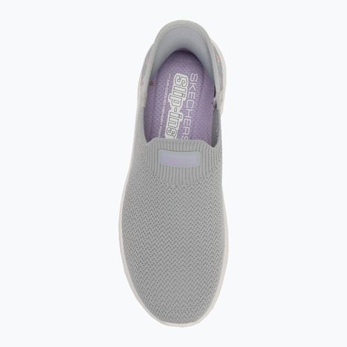 Кросівки жіночі SKECHERS Go Walk Flex Sunset Rose gray/lavender