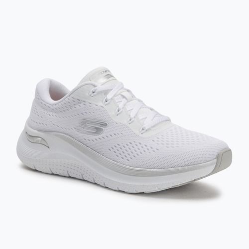 Кросівки жіночі SKECHERS Arch Fit 2.0 Glow The Distance white/silver
