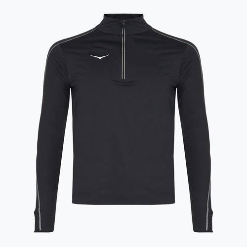 Чоловічий біговий світшот HOKA GlideTech Quarter Zip чорний
