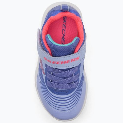 Кросівки дитячі SKECHERS Microspec Advance lavender/pink