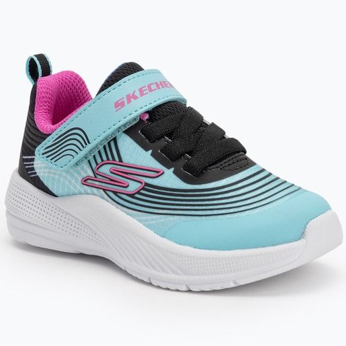 Кросівки дитячі SKECHERS Microspec Advance aqua/purple