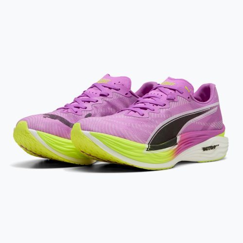 Кросівки для бігу чоловічі PUMA Deviate Nitro Elite 3 pure magenta/yellow alert