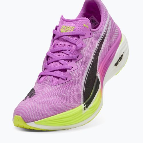 Кросівки для бігу чоловічі PUMA Deviate Nitro Elite 3 pure magenta/yellow alert