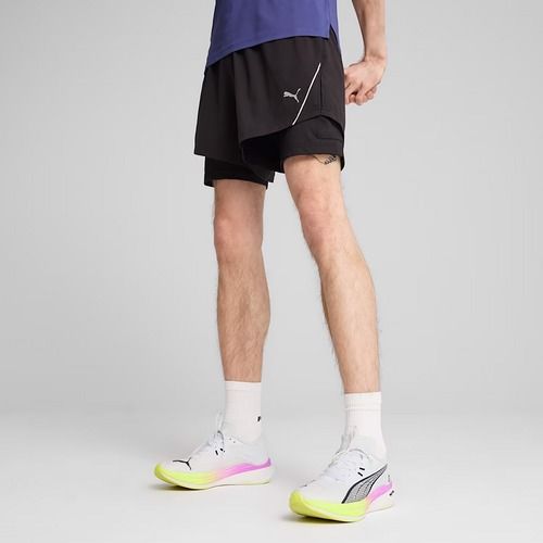 Чоловічі бігові шорти Puma Run Ultrawave 2IN1 5 "бігові шорти пума чорні