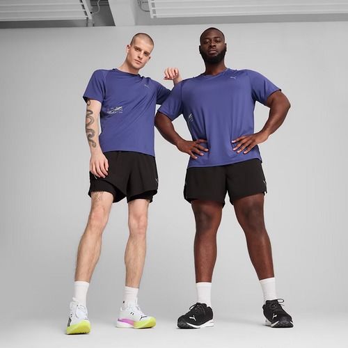 Чоловічі бігові шорти Puma Run Ultrawave 2IN1 5 "бігові шорти пума чорні