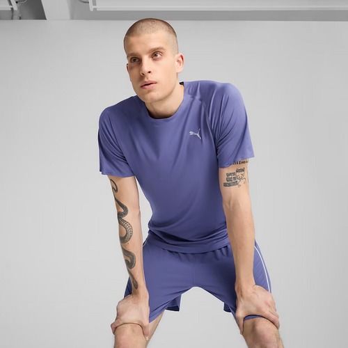 Футболка для бігу чоловіча PUMA Run Cloudspun Tee blue crystal