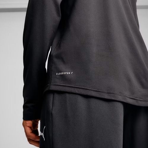 Лонгслів для бігу чоловічий PUMA Run Cloudpun puma black
