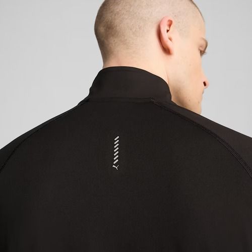 Кофта для бігу чоловіча PUMA Run Velocity Cloudspun 1/4 Zip puma black
