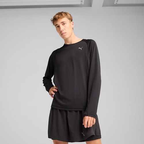 Лонгслів для бігу чоловічий PUMA Run Velocity Poly puma black