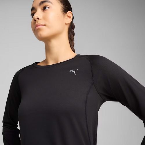 Лонгслів для бігу жіночий PUMA Run Velocity Poly puma black