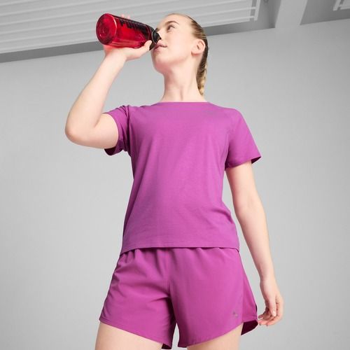 Футболка для бігу жіноча PUMA Run Velocity Tee Tri-Blend wild berry