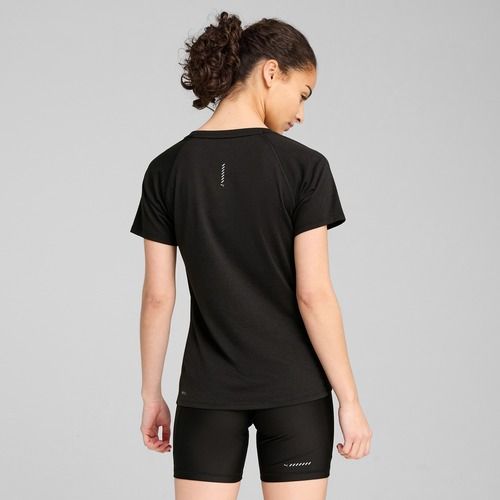 Футболка для бігу жіноча PUMA Run Velocity Tee Tri-Blend puma black