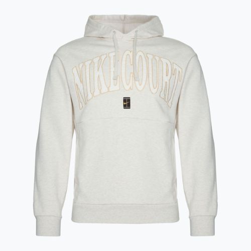 Кофта тенісна чоловіча Nike Court Dri-Fit Heritage Hoodie light orewood brown / pale ivory