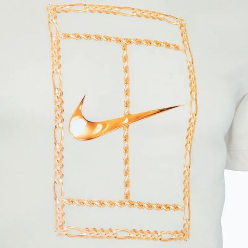 Чоловіча тенісна сорочка Nike Court Dri-FIT світло-коричневого кольору