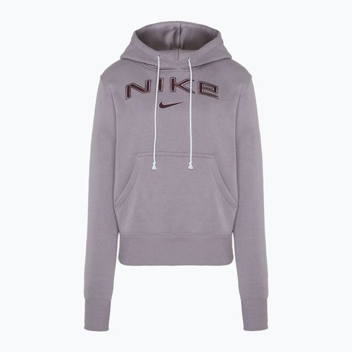 Кофта жіноча Nike Sportswear Phoenix Fleece HM9751 lightt violet ore / burgundy crush