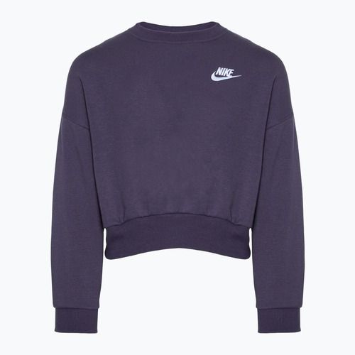 Кофта дитяча Nike Sportswear Club Fleece dark raisin / white