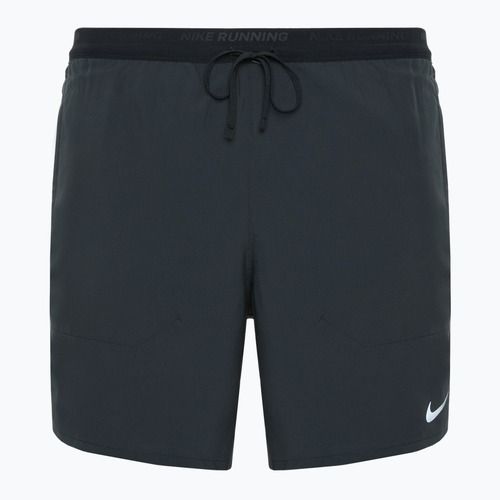 Шорти для бігу чоловічі Nike Dri-FIT Stride black / black / black / reflective silver