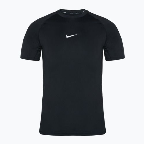 Чоловіча тренувальна футболка Nike Pro Dri-FIT Slim SS чорна/біла