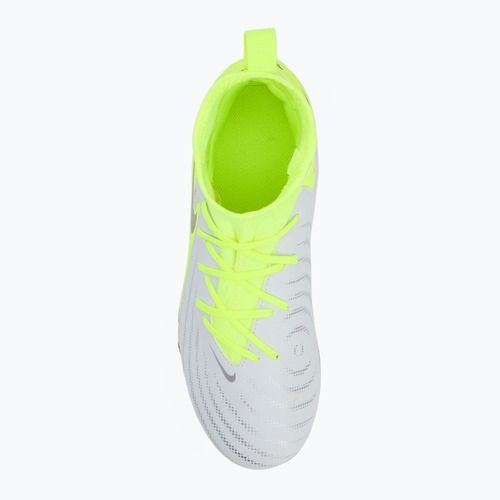 Кросівки футбольні дитячі Nike Phantom Luna 2 Academy AG Jr metallic silver/black/volt