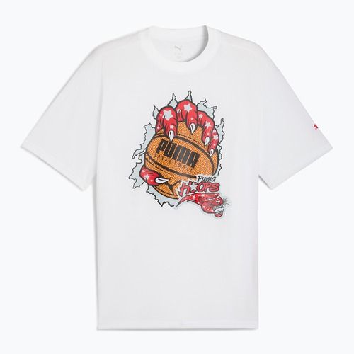 Футболка баскетбольна чоловіча PUMA Hoopaverse Tee 3 puma white