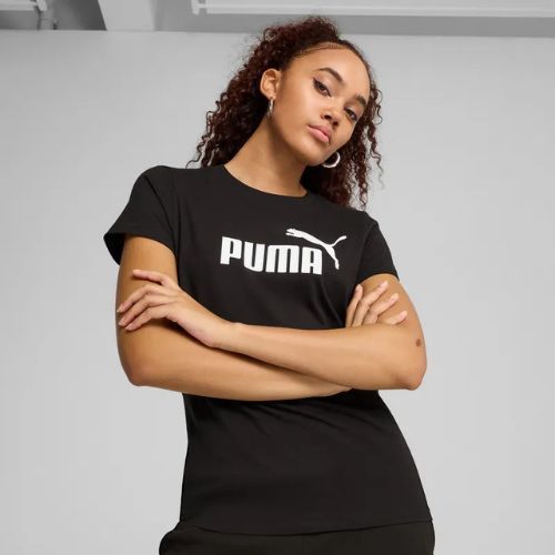 Футболка жіноча PUMA ESS No. 1 Logo Tee puma black
