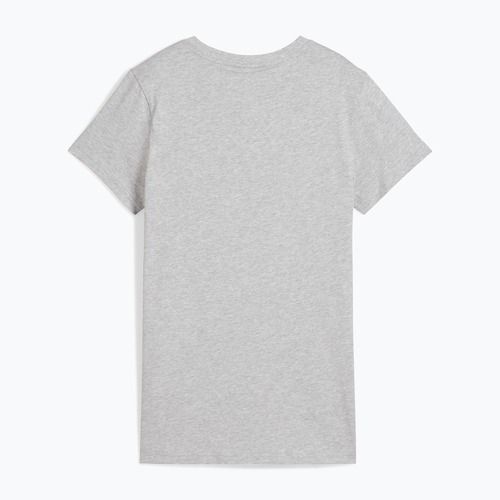 Футболка жіноча PUMA ESS No. 1 Logo Tee Light Gray Heather