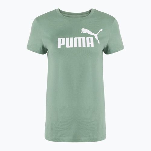 Футболка жіноча PUMA ESS No. 1 Logo Tee green moon