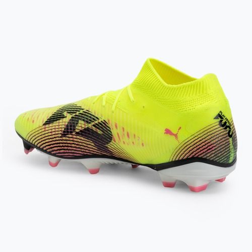 Кросівки футбольні чоловічі PUMA Future 8 Pro FG/AG yellow alert/puma black/sun struck