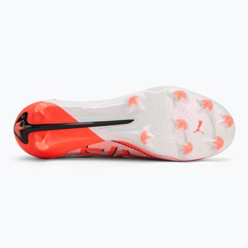Кросівки футбольні чоловічі PUMA Ultra 5 Ultimate FG puma white/puma black/glowing red