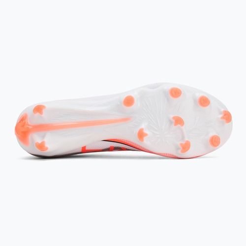 Кросівки футбольні чоловічі PUMA Ultra 5 Match+ FG/AG puma white/puma black/glowing red