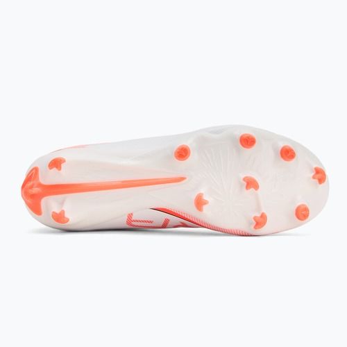Кросівки футбольні дитячі PUMA Ultra 5 Match+ LL FG/AG Jr puma white/puma black/glowing red