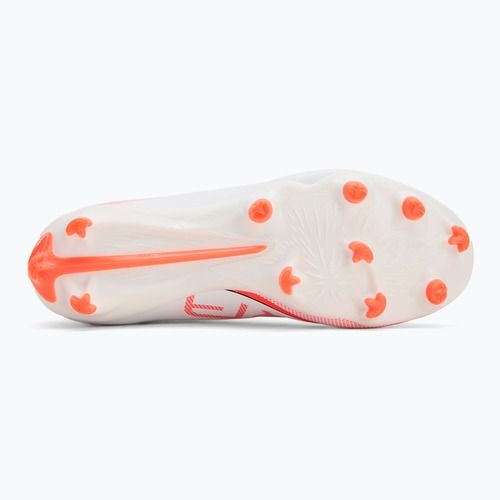 Кросівки футбольні дитячі PUMA Ultra 5 Match FG/AG Jr puma white/puma black/glowing red