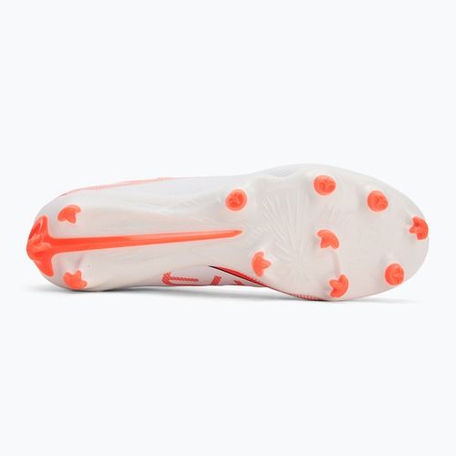 Кросівки футбольні чоловічі PUMA Ultra 5 Play+ FG/AG puma white/puma black/glowing red