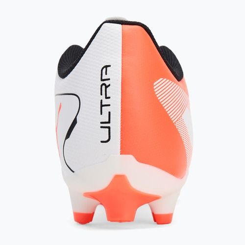 Кросівки футбольні PUMA Ultra 5 Play FG/AG puma white/puma black/glowing red
