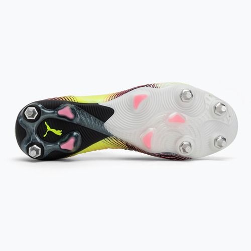 Кросівки футбольні чоловічі PUMA Future 8 Ultimate MxSG yellow alert/puma black/sun struck