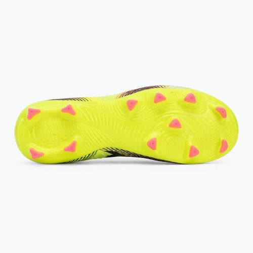 Кросівки футбольні дитячі PUMA Future 8 Match LL FG/AG yellow alert/ puma black/ sun struck