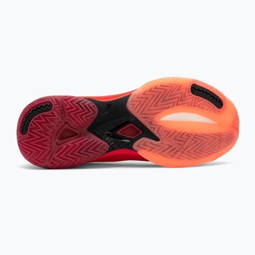 Кросівки гандбольні PUMA Vantage Nitro glowing red / puma white / dark crimson / puma black