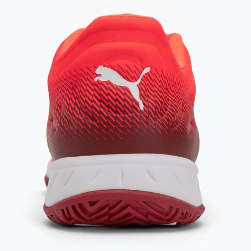 Кросівки гандбольні PUMA Accelerate Turbo glowing red/white/dark crimson/black
