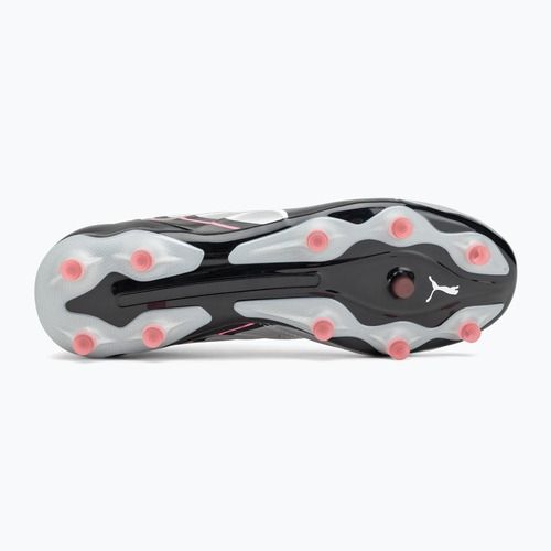 Кросівки футбольні чоловічі PUMA King Pro FG/AG puma silver/puma black/sun struck/puma white