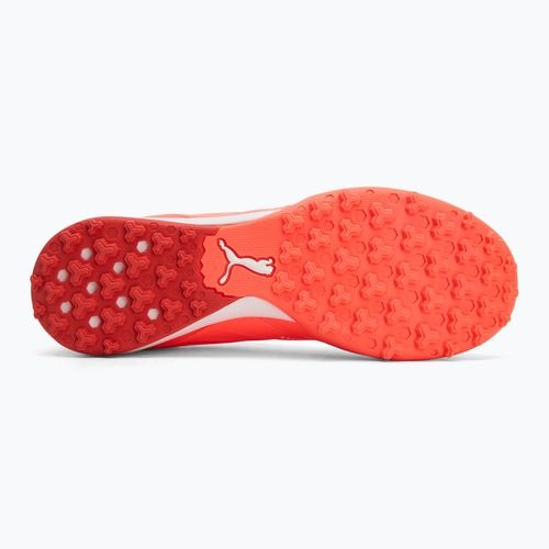 Кросівки футбольні чоловічі PUMA King Pro TT glowing red/ puma white/ red fire
