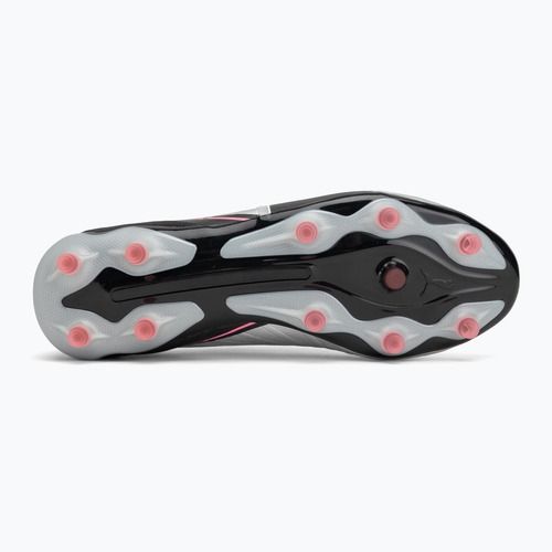 Кросівки футбольні чоловічі PUMA King Match FG/AG puma silver/puma black/sun struck/puma white